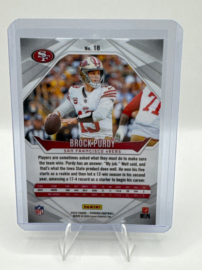 Brock Purdy Purple Phoenix