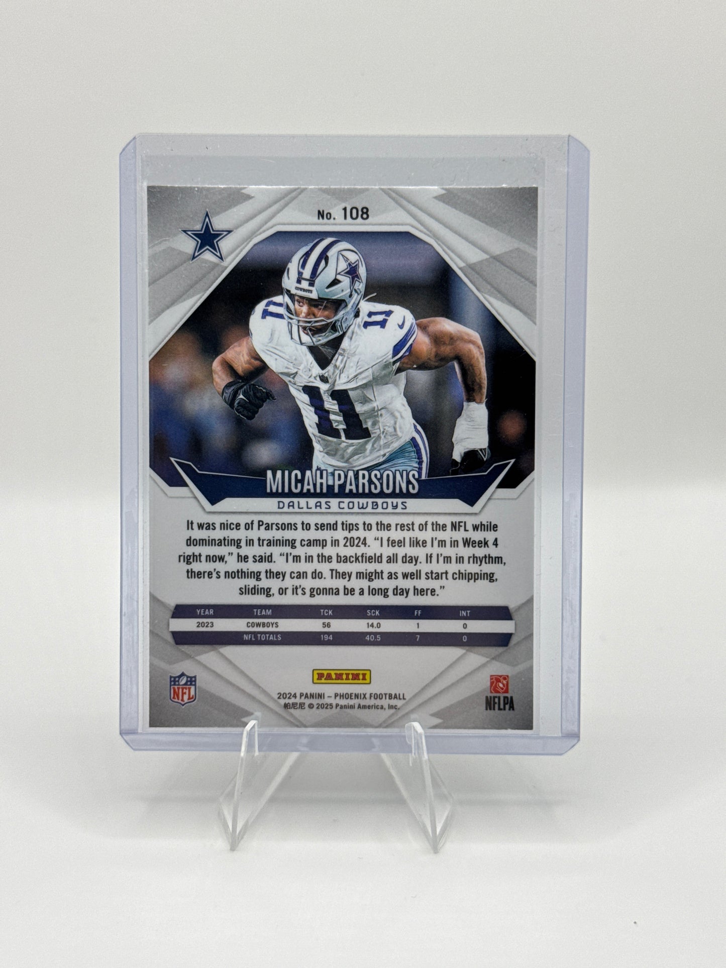 Micah Parsons #108 Lazer