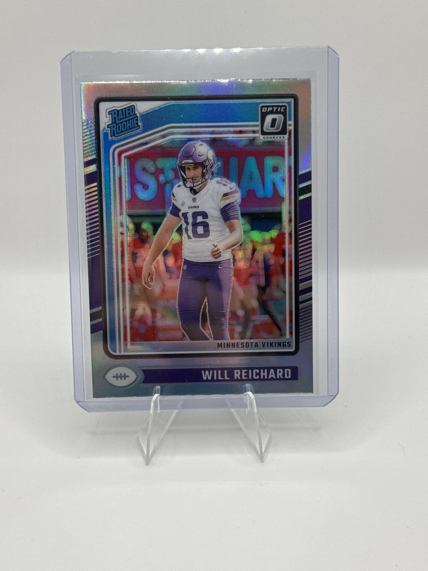 Will Reichard Rated Rookie #297 Holo