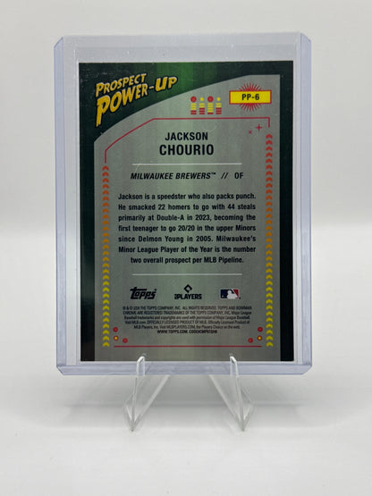 Jackson Chourio #PP-6 Prospect Power-up