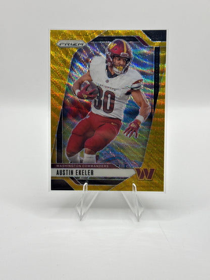 Austin Ekeler #287 Gold Wave Prizm 08/10