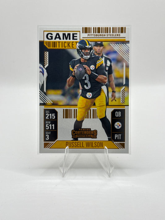 Russell Wilson #82 Bronze Game Ticket