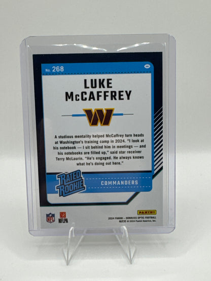 Luke McCaffrey Rated Rookie #268