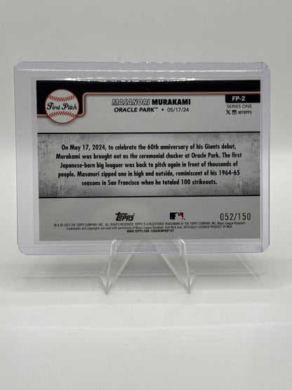 Masanori Murakami #FP-2 Blue 052/150