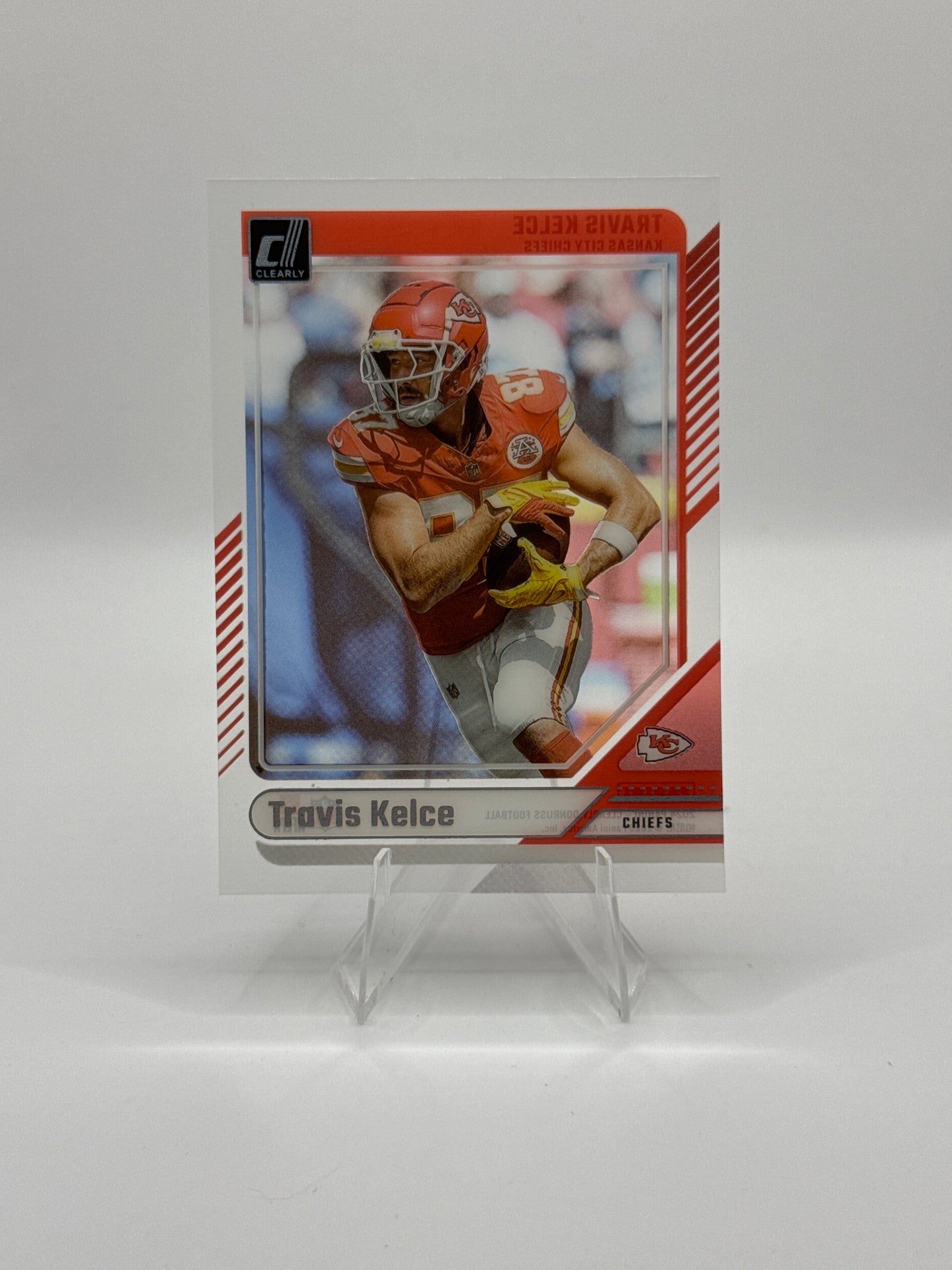 Travis Kelce #28 2024 Panini - Clearly Donruss Football