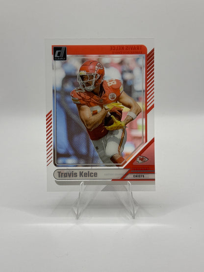 Travis Kelce #28 2024 Panini - Clearly Donruss Football