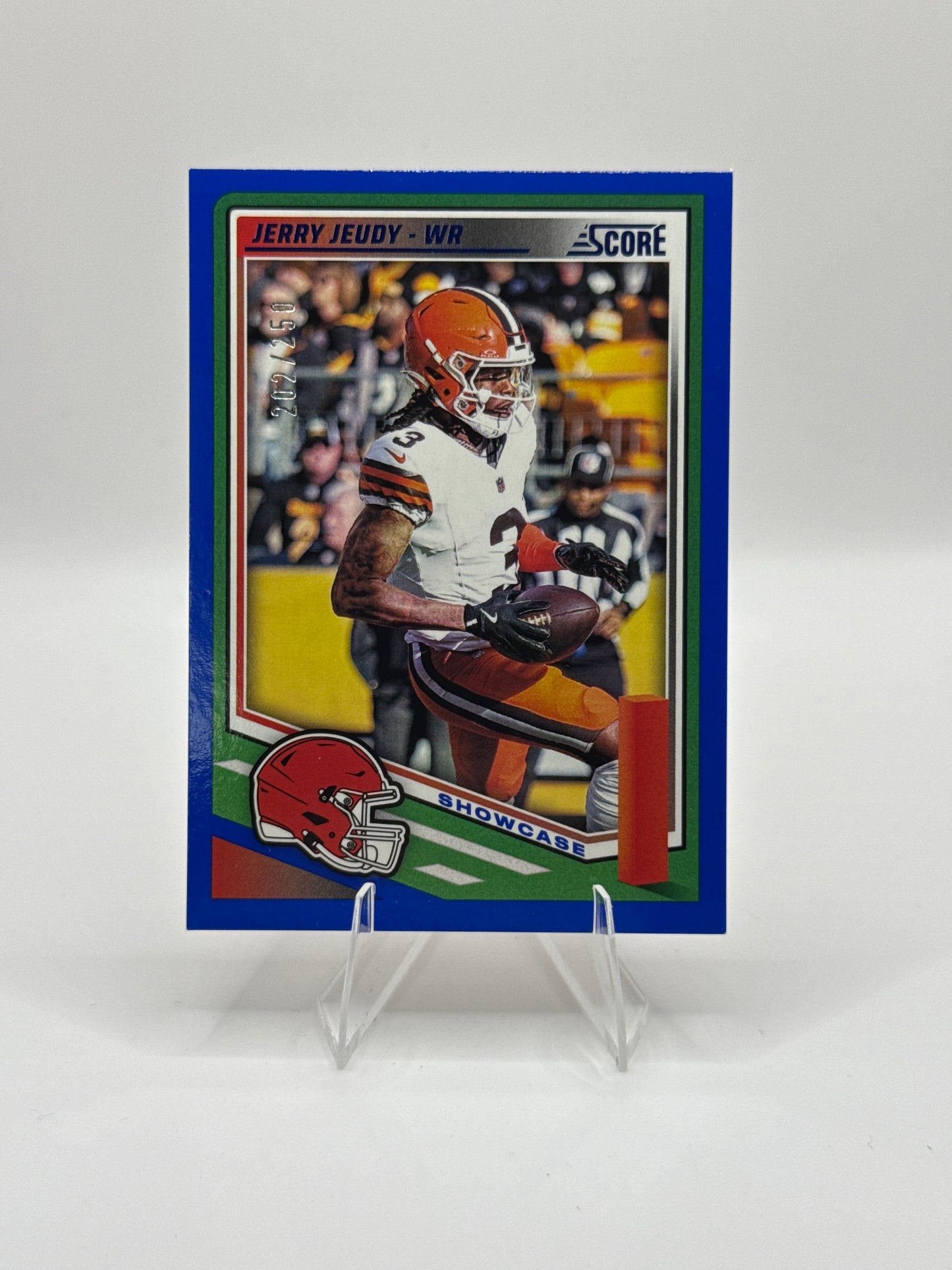 Jerry Jeudy #265 Blue Showcase 202/250