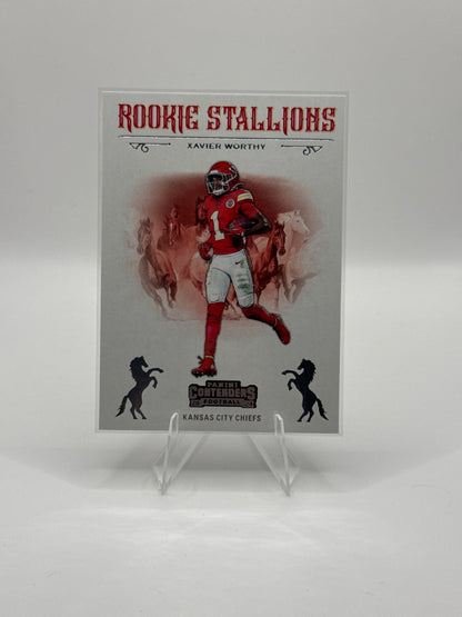 Xavier Worthy #7 Rookie Stallions