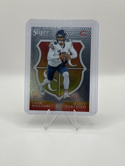 Caleb Williams (Rookie) #1 Select Certified 2024 Panini - Select Football