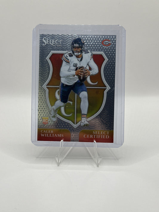 Caleb Williams (Rookie) #1 Select Certified 2024 Panini - Select Football